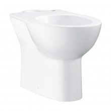 Bau Ceramic - stojící mísa pro kombi WC, bez Rimless, bez sedátka a nádržky