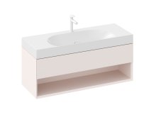 SD Lite 120 skříňka pod umyvadlo Alabaster Pink