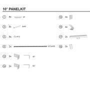 Panelkit čelní 10°, BeHappy a Chrome L/R