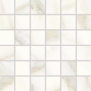 Cava - obkládačka mozaika 5x5 bílá lesklá, tl.8 mm