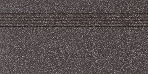 Taurus Granit (69 ABS Rio Negro) - schodovka rektifikovaná 30x60 černá, R10 B