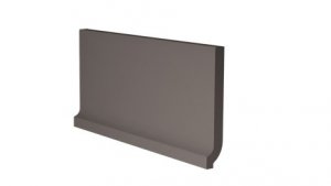 Taurus Color (06 ABS Grey) - sokl s požlábkem 9x20 šedý