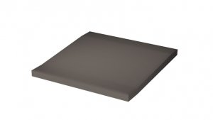 Taurus Color (07 ABS Dark Grey) - bezbariérová tvarovka 10x10 šedá, R10 B