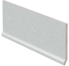 Compila Cement - dlaždice sokl s požlábkem 11x30 šedá