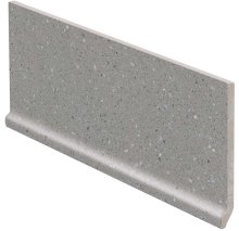 Compila Shadow - dlaždice sokl s požlábkem 11x30 tmavě šedá