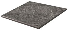 Core Night Outdoor - schodovka rektifikovaná 59,8x59,8, 2 cm černá