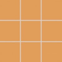 Color Two (RAL 0607050) - dlaždice mozaika 10x10 oranžová matná, mrazuvzdorná