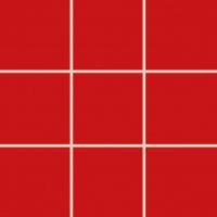 Color Two (RAL 0304060) - dlaždice mozaika 10x10 červená lesklá