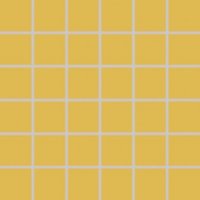 Color Two (RAL 0858070) - dlaždice mozaika 5x5 žlutá matná, mrazuvzdorná