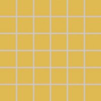 Color Two (RAL 0858070) - dlaždice mozaika 5x5 žlutá matná, mrazuvzdorná