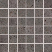 Piazzetta - dlaždice mozaika 5x5 černá, tl. 9 mm