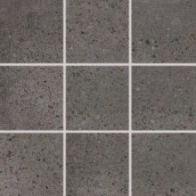 Piazzetta - dlaždice rektifikovaná 9,8x9,8 černá, tl. 9 mm