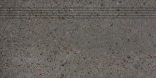 Piazzetta - schodovka rektifikovaná 29,8x59,8 černá