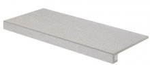 Block - schodová tvarovka rektifikovaná 39,8x79,8 šedá