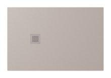 Treneca 150x80 vanička z litého mramoru, řezatelná, obdélníková, béžová mat