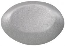 Polštářek do vany Ufo 25x18 cm, stříbrná