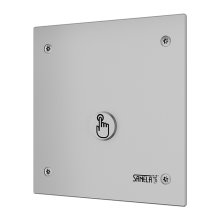 SLS 01PBA - Piezo ovládání sprchy pro jednu vodu se speciálním antivandalovým krytem, 6V