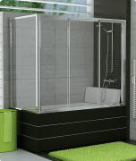 TOW3 - vanové posuvné dveře s pevnou stěnou vpravo 150 cm