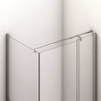 Stabilizační vzpěra zeď-sklo-T-kus 150 cm, aluchrom, pro Solino