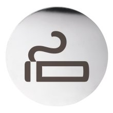 Home - ikona kouření povoleno, kruh, lesk