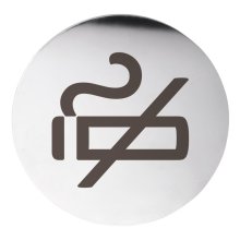 Home - ikona kouření zakázáno, kruh, lesk