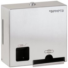 Public Space - zásobník na tampony a vložky, nerez, brus