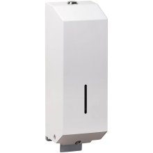 Public Space - dávkovač mýdla 1100 ml, nerez, bílá