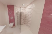 3D návrh - koupelna Vivida Vivido