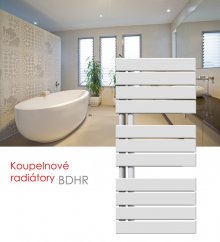 BDHR.ES 45x122 elektrický radiátor bez regulace, do zásuvky, bílá