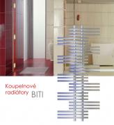 BITI.ERGT 55x125 elektrický radiátor s regulátorem, do zásuvky, termostat, 5–75°C, chrom