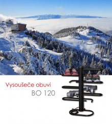 Vysoušeč obuvi BO 120, bílá