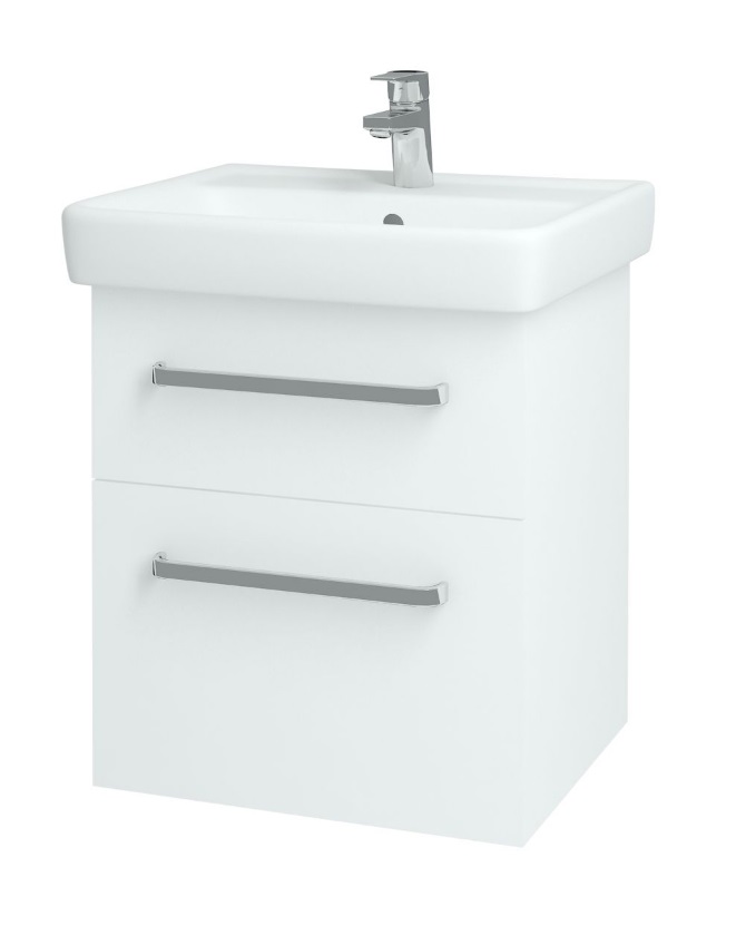 Q max SZZ2 55 - skříňka s umyvadlem 55 cm, závěsná, CS II
