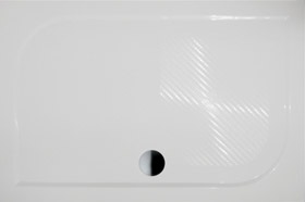 Kolping sprchová vanička obdélníková 140x90, litý mramor