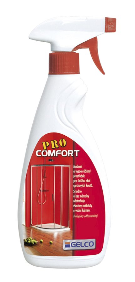 Gelco Pro Comfort - čistič sprchových koutů Pro Comfort