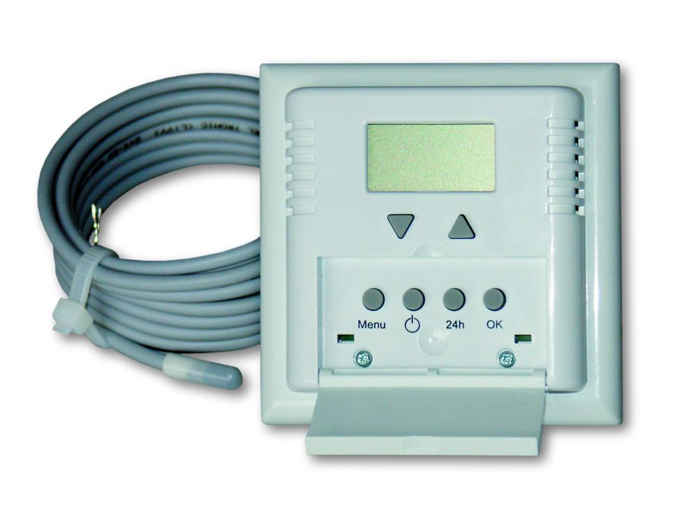 VTM 3000 - programovatelný univerzální termostat - snímá teplotu prostoru i podlah 4200134
