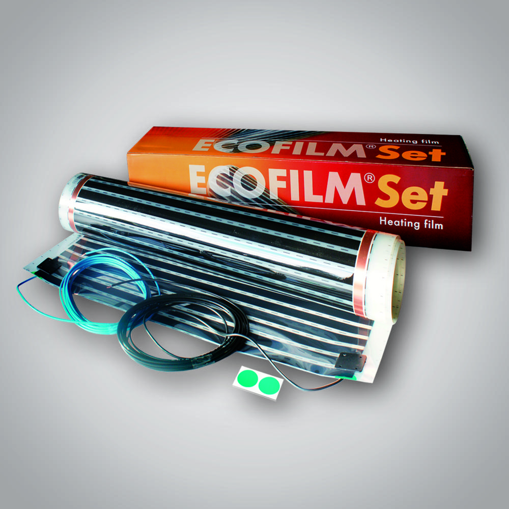 ES 80-1x2m / 156W - sada s folií 80 W/m2