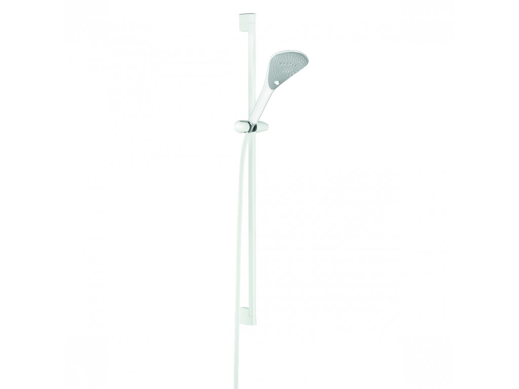 Fizz - sprchová tyč 90 cm, ruční sprcha 3-polohová, hadice 160 cm, bílá 6774091-00