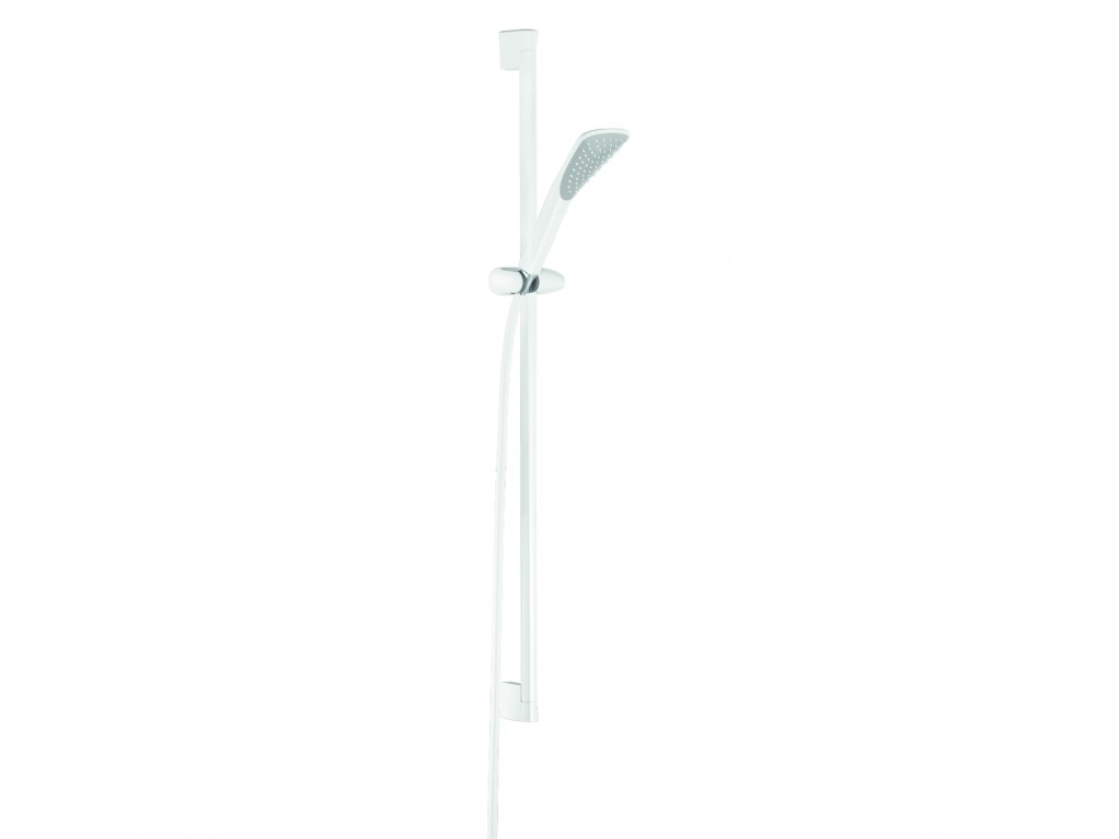 Fizz - sprchová tyč 90 cm, ruční sprcha 1-polohová, hadice 160 cm, bílá 6764091-00