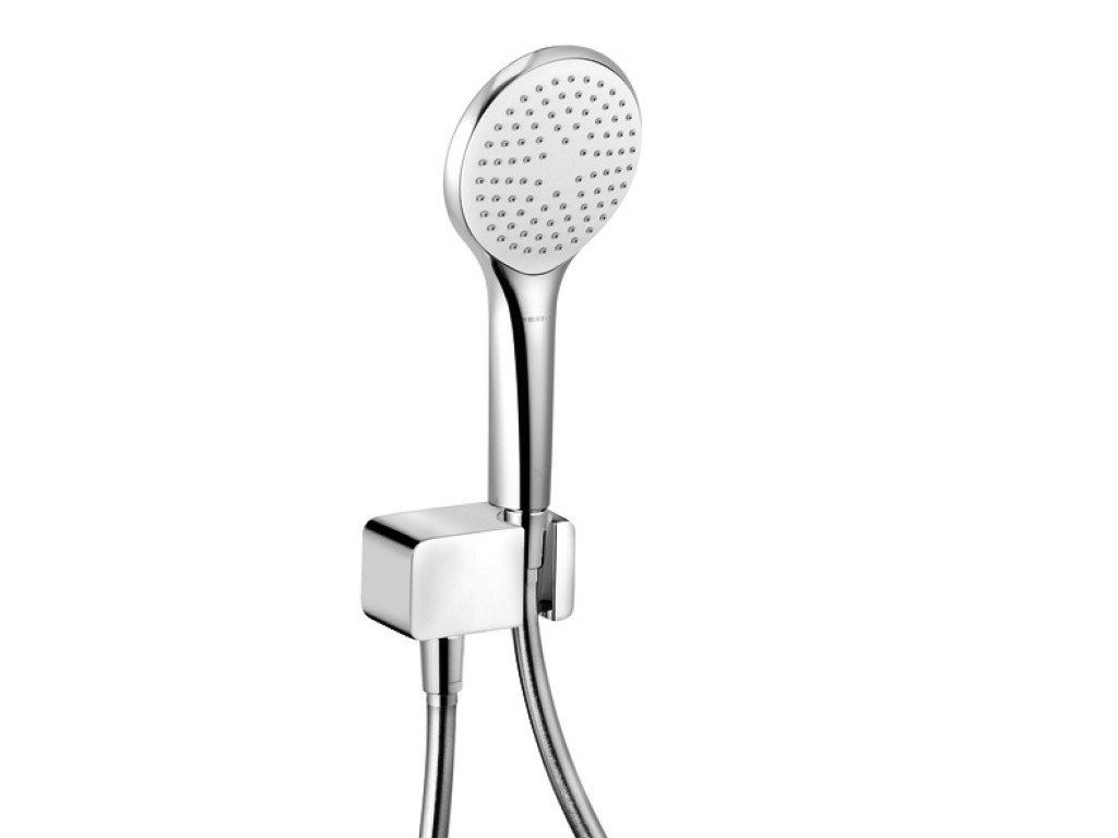 Freshline - připojovací kolínko s držákem sprchy, ruční sprcha 1-polohová, hadice 125 cm 6787005-00