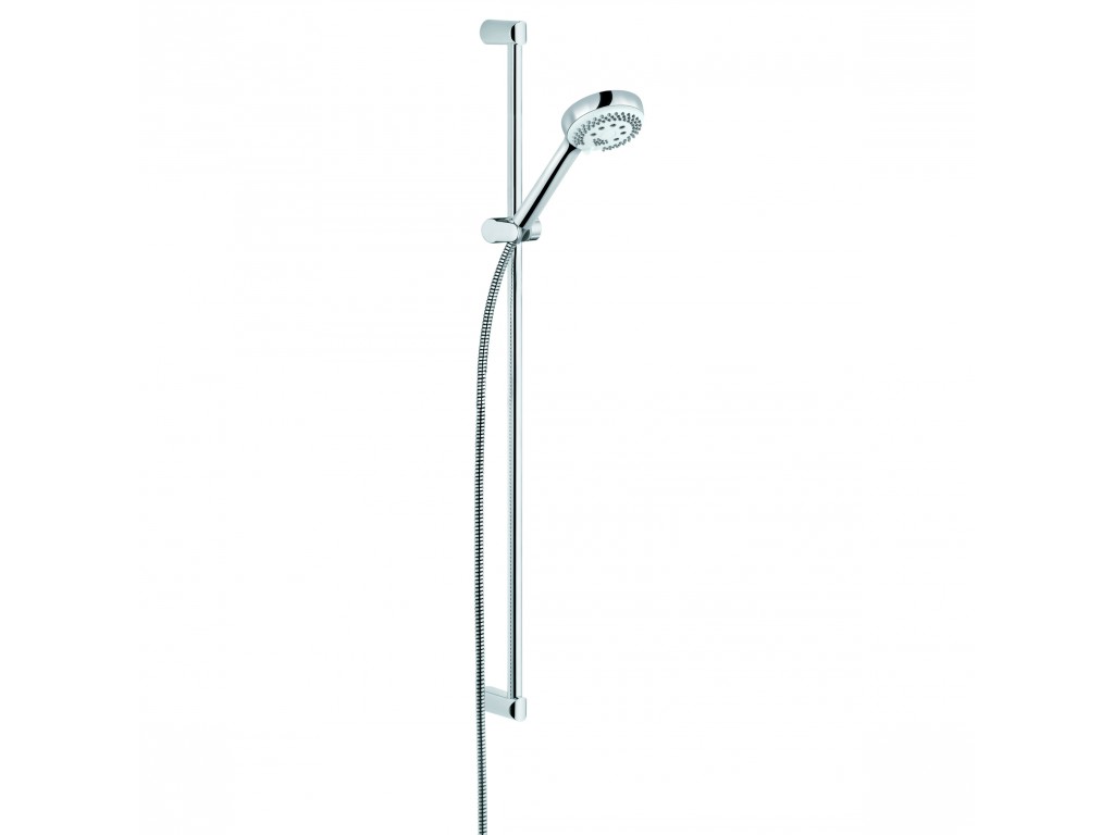 Kludi Logo - sprchová tyč 90 cm, ruční sprcha 3-polohová, hadice 160 cm