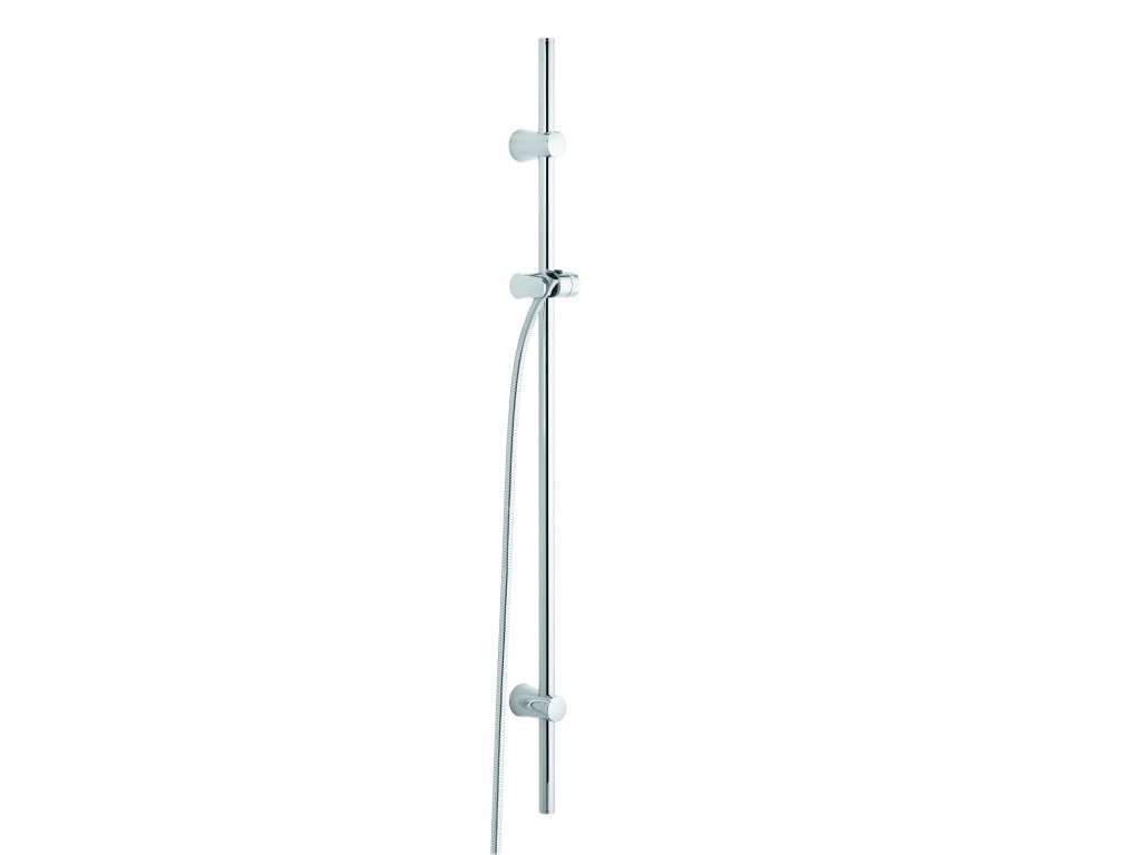 Kludi A-QAv - flexibilní sprchová tyč 110 cm, jezdec, hadice 160 cm 6209505-00