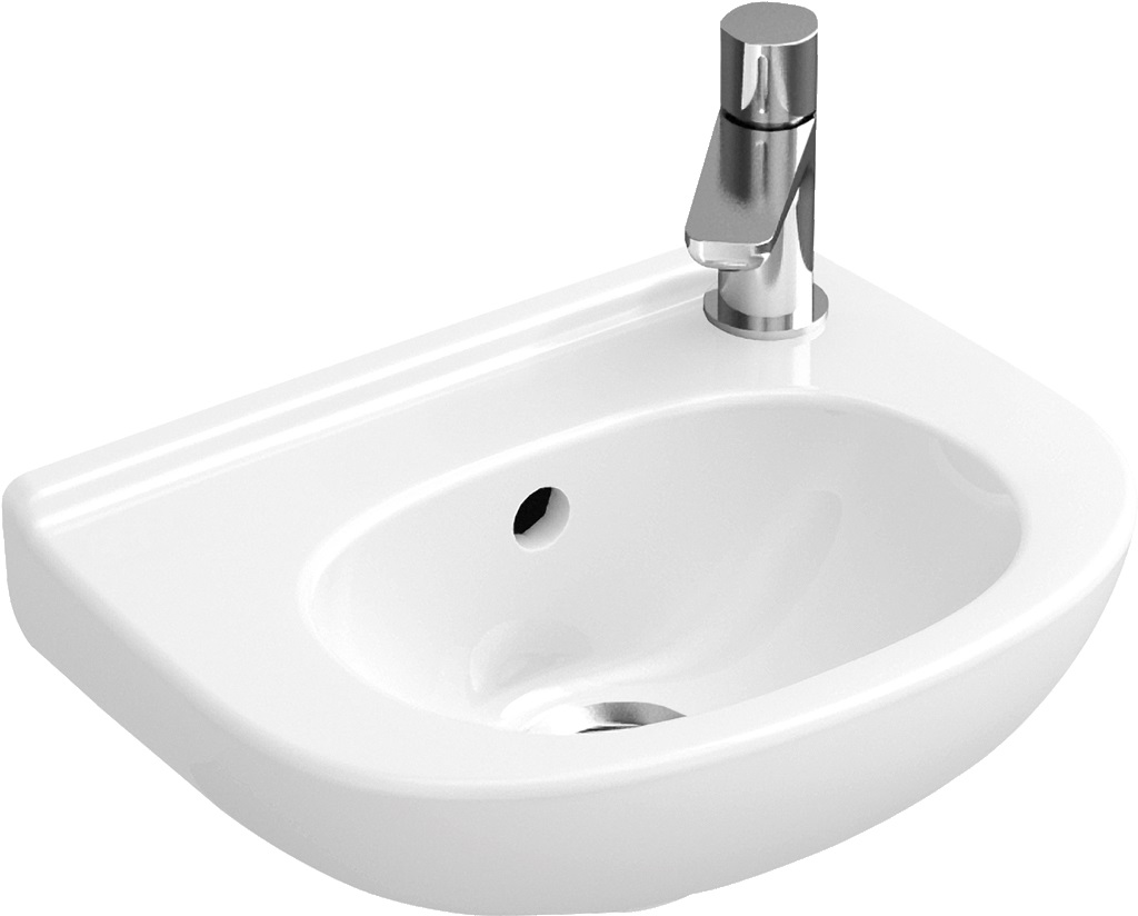 Villeroy-Boch O.novo - umývátko 36x27,5 1 otvor, bez přepadu 53603701