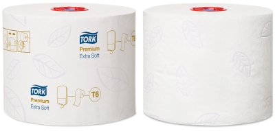 Tork T6 premium toaletní papír role 9,9 cm - 3 vrstvy, bílý 127510