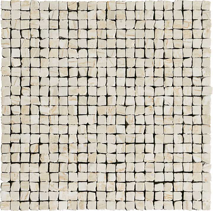 NovaBell Imperial Mosaico Spacco Lapp. Crema - dlaždice mozaika 30x30 béžová IMP441L, cena za 0.900 m2