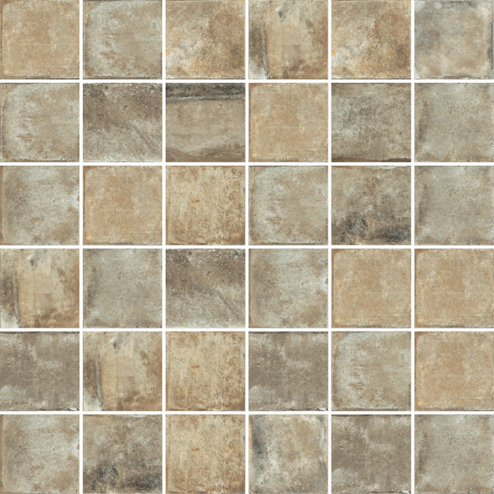 Materia Mosaico 5x5 Mud - dlaždice mozaika 30x30 hnědá