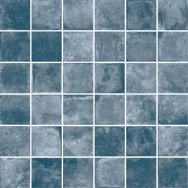 Materia Mosaico 5x5 Blue - dlaždice mozaika 30x30 modrá MAT225K