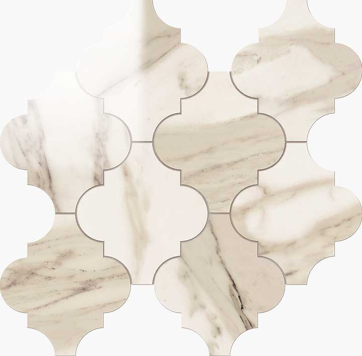Imperial Provenzale Lapp. Calacatta Beige - dlaždice mozaika 30x32,4 béžová IMP336L
