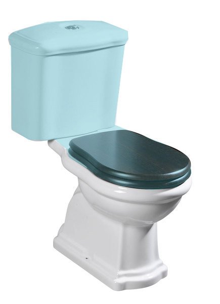 Kerasan Retro - WC kombi mísa, zadní odpad, bez nádržky a sedátka 101301
