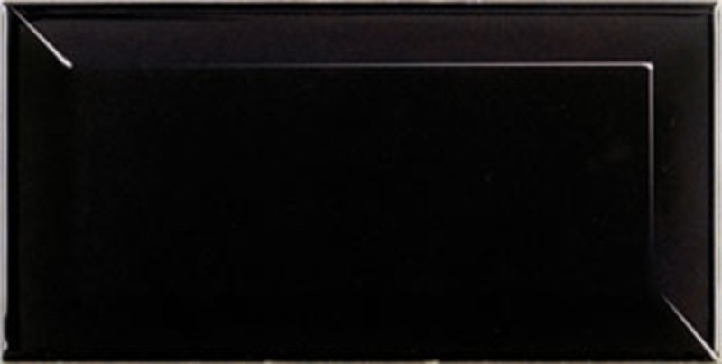 Sapho Metro Black - obkládačka 7,5x15 černá lesklá 12736, cena za 1.000 m2