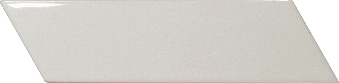 Chevron Wall Light Grey Right - obkládačka 18,6x5,2 šedá